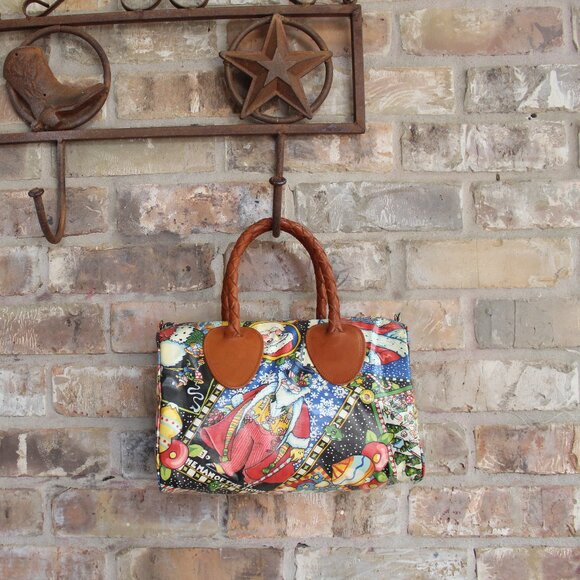 Mary Englebrit Vintage MAN OF THE HOUR Christmas Purse by Nordic House Designs - Picture 2 of 12